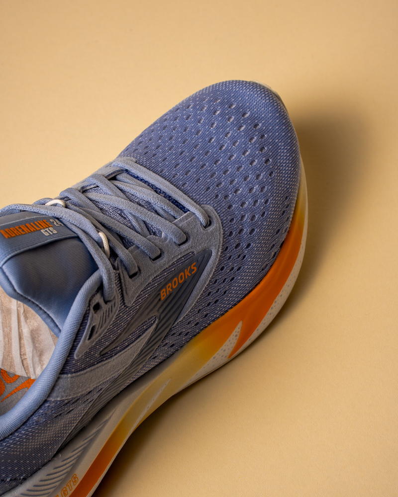 Détails des lacets et couture